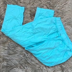 Lululemon blue ankle cropped pants
